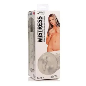 Curve Novelties Mistress Brianna Diamond Deluxe Clear Ass Stroker